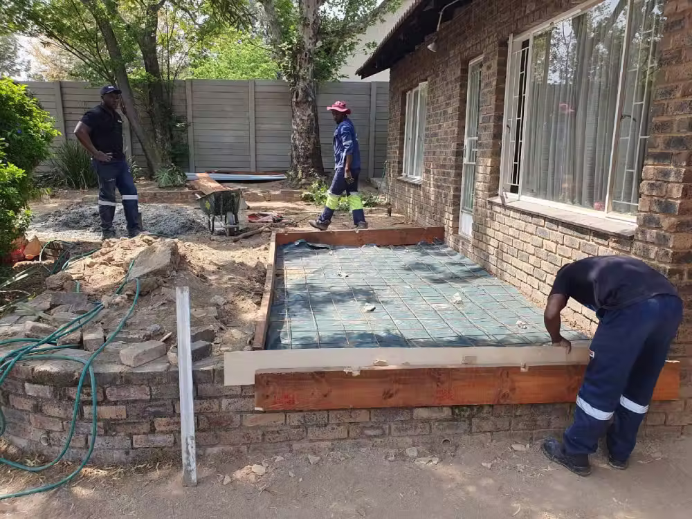Residential civil works project